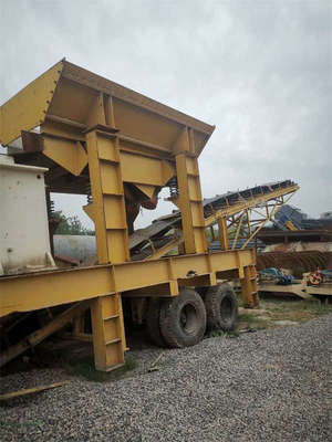 重型600X900顎式破碎機移動破碎車一臺